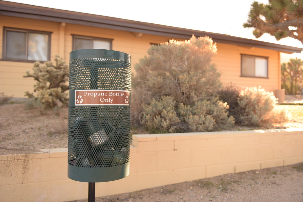 Propane Recycling at Black Rock Campground — related to recycle cost